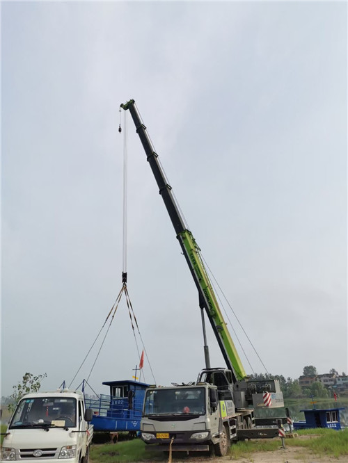 金水区桥梁建设吊装案例